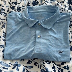 NWT Vineyard Vines Light Blue Polo Shirt